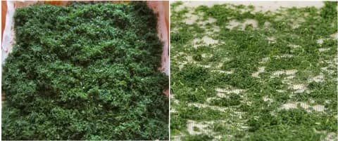 تصویر 2 از سبزی آش تهرانی تازه و خرد شده با ترکیبات متعادل